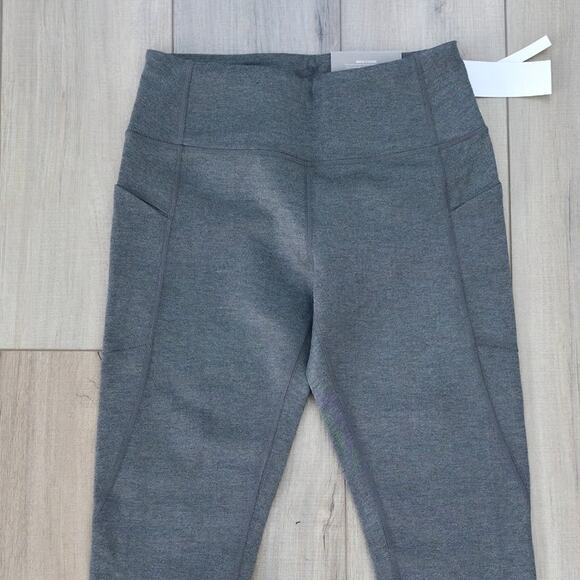 Soft Surroundings Super Slim Heathered Gray Ankle Leggings Women Sz S 6/8 - Picture 5 of 11